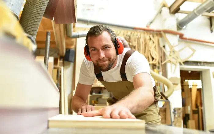 Telefonservice für Tischler